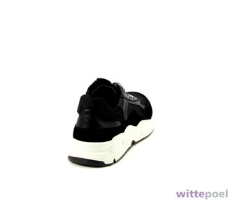 Trackstyle sneaker Sergio Snel 589 zwart - achterkant rechts - bij Wittepoel
