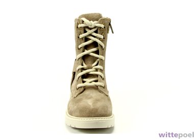 Twins veterboot Hester Hery 405 taupe - voorkant - bij Wittepoel