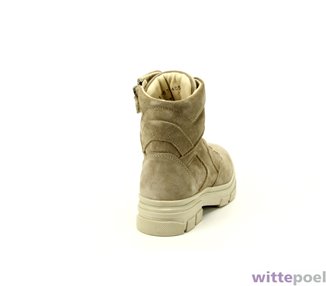 Twins veterboot Ilse Isabella 405 taupe - achterkant rechts - bij Wittepoel