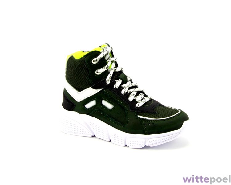 Trackstyle veterboot Felipe Fox 568 groen - zijkant rechts - bij Wittepoel