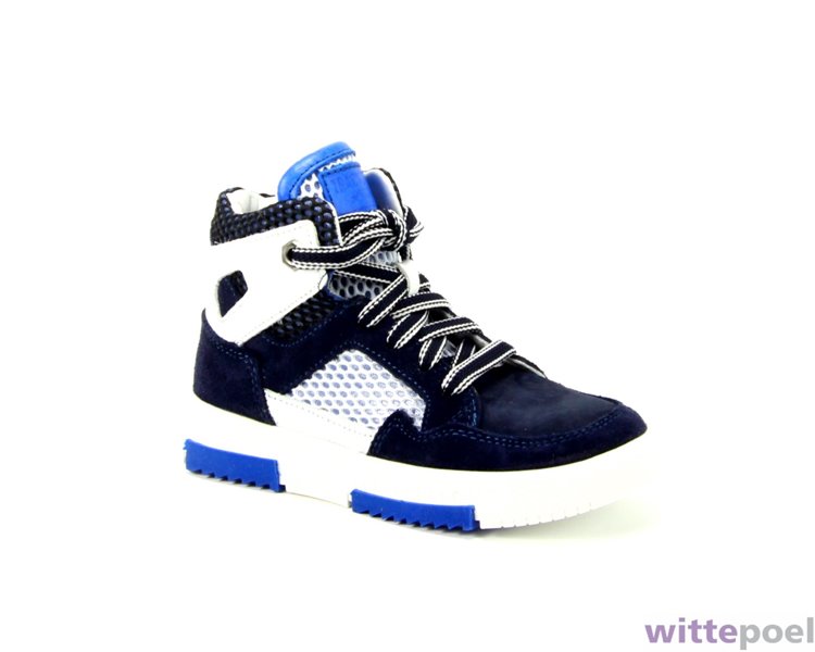 Trackstyle veterboot Henny Hero 129 blauw - zijkant rechts - bij Wittepoel Trackstyle veterboot Henny Hero 129 blauw - zijkant rechts - bij Wittepoel