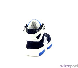 Trackstyle veterboot Henny Hero 129 blauw - achterkant rechts - bij Wittepoel