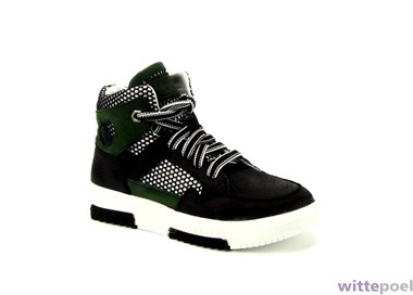 Trackstyle veterboot Henny Hero 189 zwart - zijkant rechts - bij Wittepoel