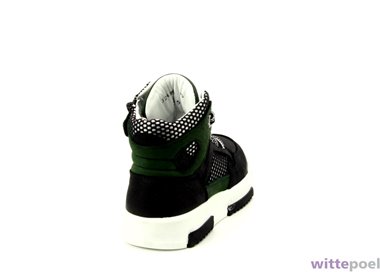 Trackstyle veterboot Henny Hero 189 zwart - achterkant rechts - bij Wittepoel