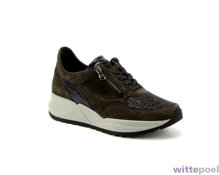 Waldlaufer sneaker K-Bailey 052 grijs - zijkant rechts - bij Wittepoel Waldlaufer sneaker K-Bailey 052 grijs - zijkant rechts - bij Wittepoel