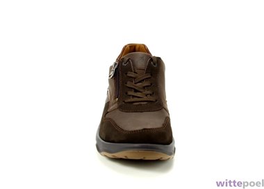 Waldlaufer veterschoen H-Max 355 bruin - voorkant - bij Wittepoel