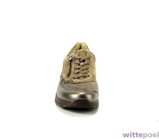 Waldlaufer veterschoen K-Ramona 014 grijs - voorkant - bij Wittepoel