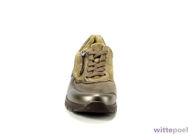 Waldlaufer veterschoen K-Ramona 014 grijs - voorkant - bij Wittepoel