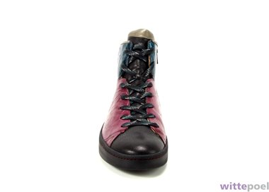 Think veterboot Kumi 0100 zwart - voorkant - bij Wittepoel