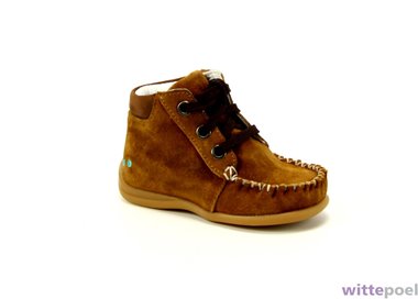 Bunnies jr moccasin 224505-414 bruin - zijkant rechts - bij Wittepoel