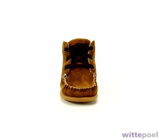 Bunnies jr moccasin 224505-414 bruin - voorkant - bij Wittepoel