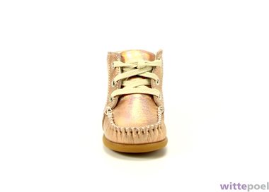 Bunnies jr moccasin 224505-998 roze - voorkant - bij Wittepoel