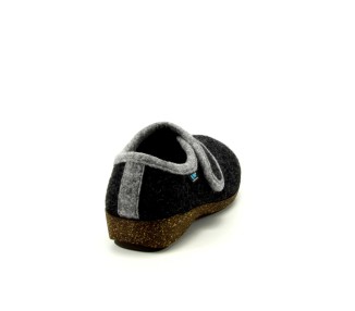 Qfit pantoffel Noor 3615.04 zwart
