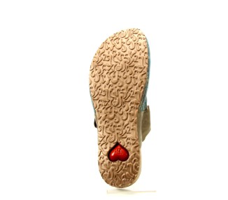 Think slipper Julia 9010 blauw