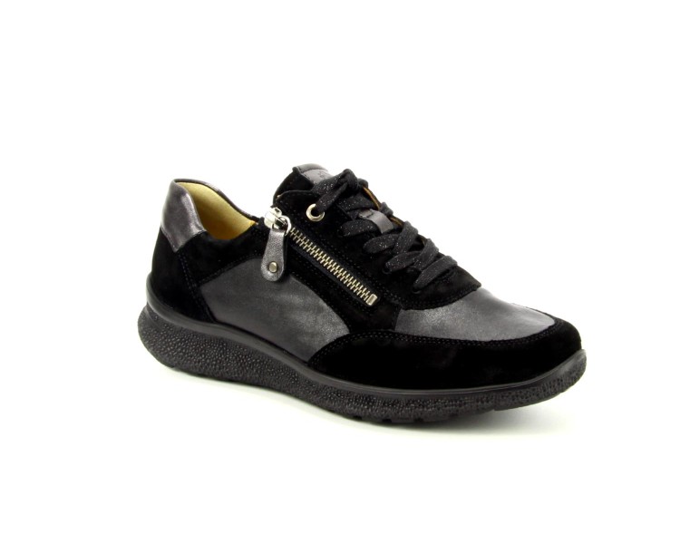 Hartjes veterschoen Rap 01.01 zwart Hartjes veterschoen Rap 01.01 zwart