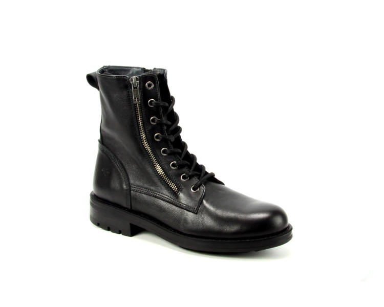 AQA veterboot A8637 B34 zwart AQA veterboot A8637 B34 zwart