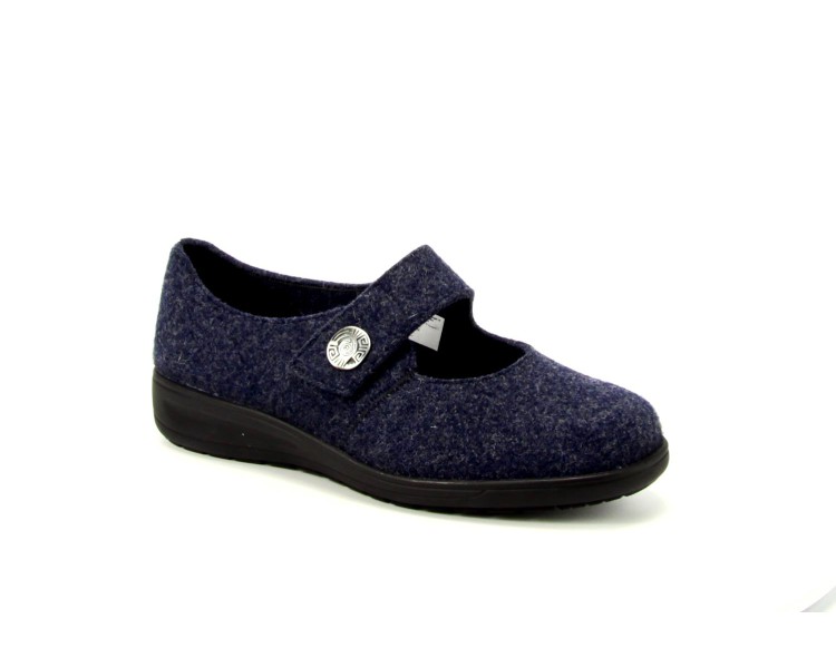 Solidus pantoffel Kate 80242 blauw