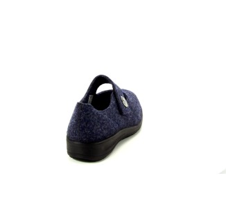 Solidus pantoffel Kate 80242 blauw