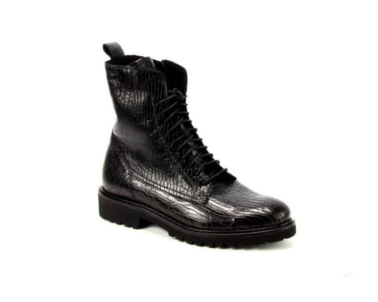 Durea veterboot 9801 1275 zwart Durea veterboot 9801 1275 zwart