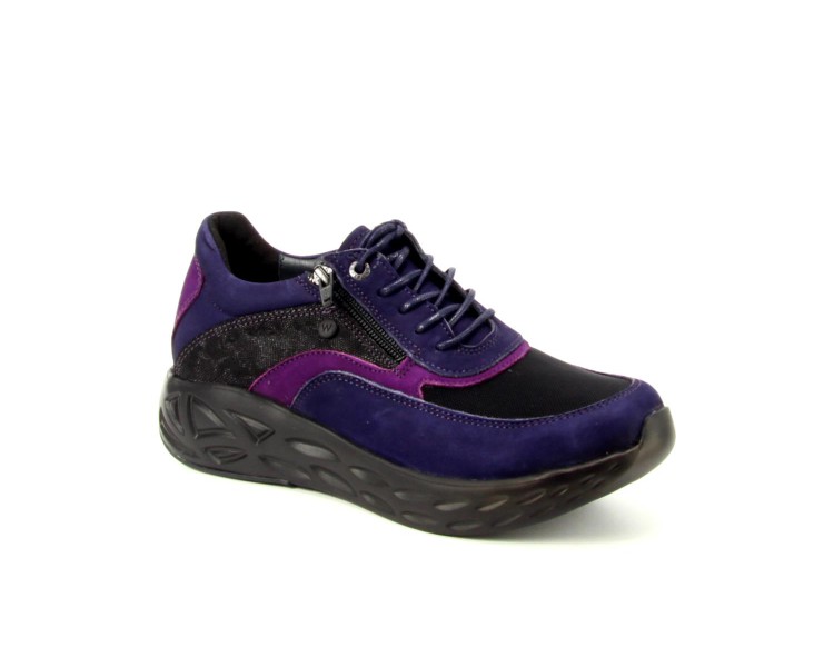Wolky veterschoen Vitality 90601 paars Wolky veterschoen Vitality 90601 paars