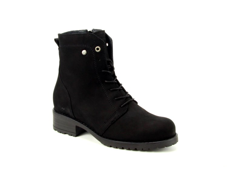 Wolky veterboot Quinta 10000 zwart Wolky veterboot Quinta 10000 zwart