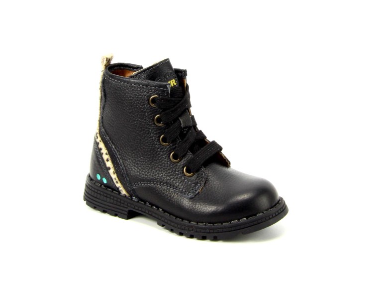 Bunnies jr veterboot Tina Trots 589 zwart Bunnies jr veterboot Tina Trots 589 zwart