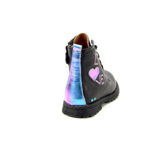 Bunnies jr veterboot Thijs Trots 689 zwart