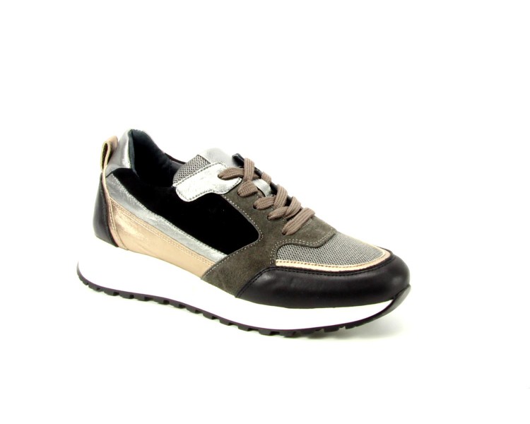 AQA sneaker A8615 A46B48 zwart AQA sneaker A8615 A46B48 zwart