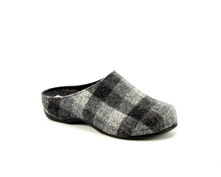 Berkemann slipper Fabia 826 grijs Berkemann slipper Fabia 826 grijs