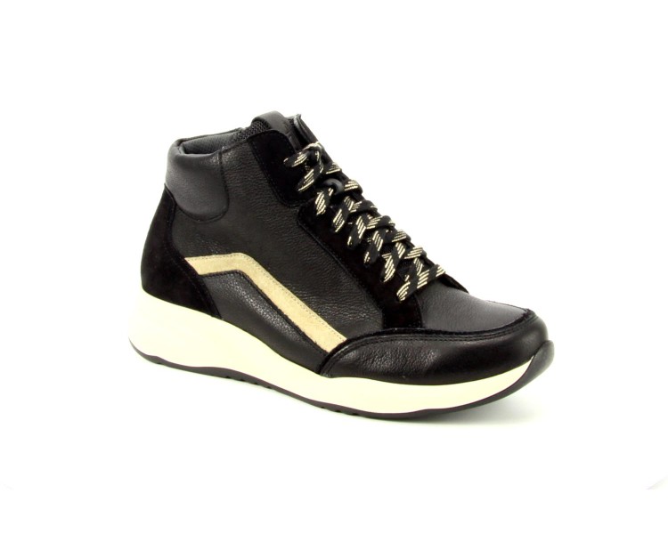 Durea veterboot 9811 1337 zwart Durea veterboot 9811 1337 zwart