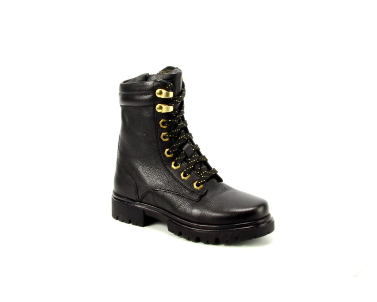 Twins veterboot Tiffany Tev 589 zwart Twins veterboot Tiffany Tev 589 zwart