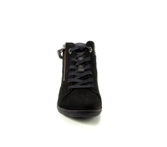Hartjes veterboot Casual 01.01 zwart