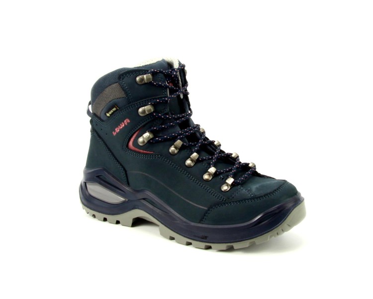 Lowa veterboot Renegade Evo 9327 GTX mid Ws blauw Lowa veterboot Renegade Evo 9327 GTX mid Ws blauw
