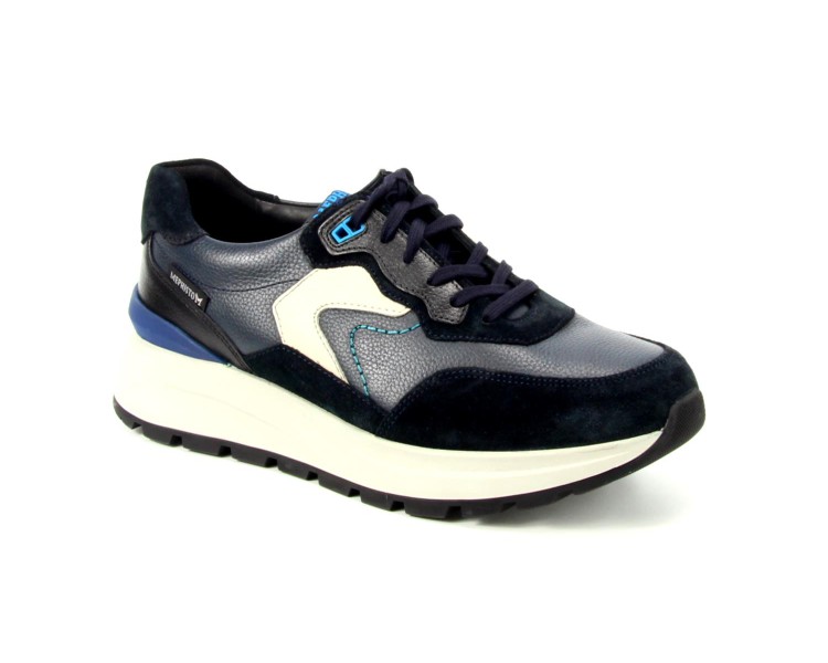 Mephisto veterschoen Cruz 1580 blauw Mephisto veterschoen Cruz 1580 blauw