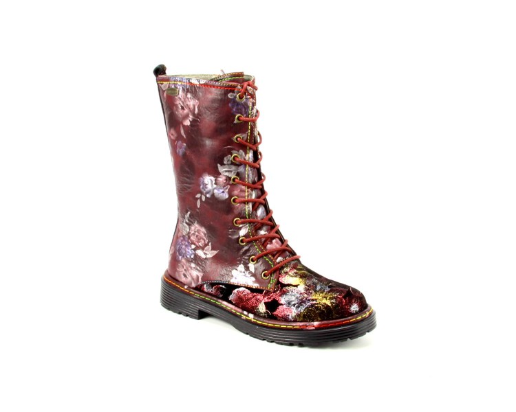 Laura Vita veterboot INCASO 18 paars Laura Vita veterboot INCASO 18 paars