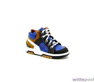 Trackstyle veterboot Floris Ford 523 blauw - zijkant rechts - bij Wittepoel