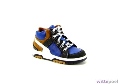 Trackstyle veterboot Floris Ford 523 blauw - zijkant rechts - bij Wittepoel