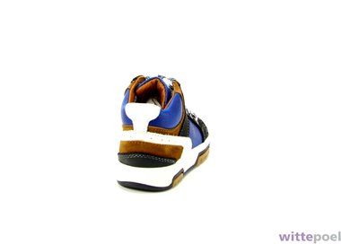 Trackstyle veterboot Floris Ford 523 blauw - achterkant rechts - bij Wittepoel