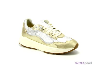 Xsensible sneaker Milau G 4915 goud - zijkant rechts - bij Wittepoel