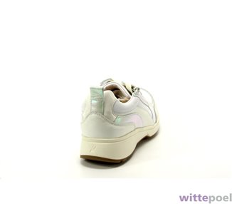 Xsensible sneaker Valletta HX 117 wit - achterkant rechts - bij Wittepoel