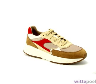Xsensible sneaker Ponte Vecchio G 352 bruin - zijkant rechts - bij Wittepoel
