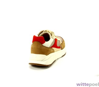 Xsensible sneaker Ponte Vecchio G 352 bruin - achterkant rechts - bij Wittepoel