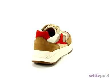 Xsensible sneaker Ponte Vecchio G 352 bruin - achterkant rechts - bij Wittepoel