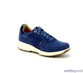Xsensible sneaker Modena HX 254 blauw - zijkant rechts - bij Wittepoel