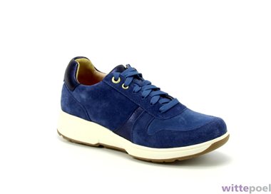 Xsensible sneaker Modena HX 254 blauw - zijkant rechts - bij Wittepoel