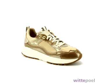 Xsensible sneaker Milau G 4531 taupe - zijkant rechts - bij Wittepoel