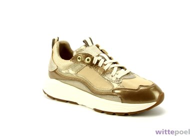 Xsensible sneaker Milau G 4531 taupe - zijkant rechts - bij Wittepoel