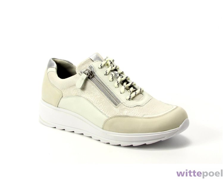 Durea sneaker 6263 1491 beige - zijkant rechts - bij Wittepoel Durea sneaker 6263 1491 beige - zijkant rechts - bij Wittepoel