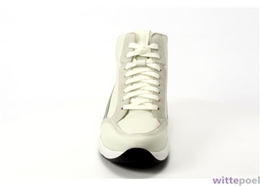 Durea veterboot 9811 1517 wit - voorkant - bij Wittepoel