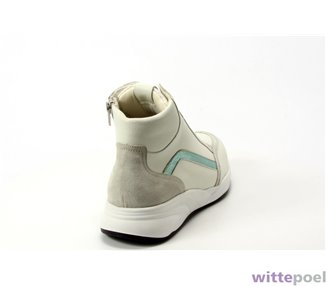Durea veterboot 9811 1517 wit - achterkant rechts - bij Wittepoel